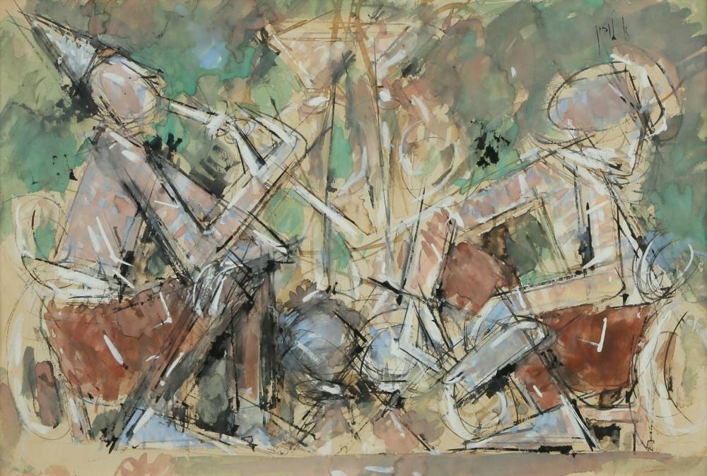 Arieh Lubin comparable auction result: arieh lubin