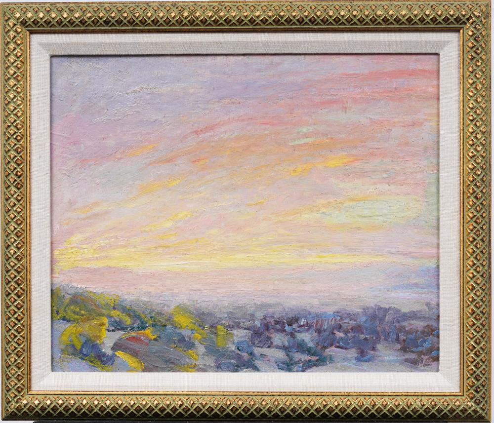 Alfred James Dewey comparable auction result: alfred james dewey 1874 1958 antique american impressionist framed landscape painting