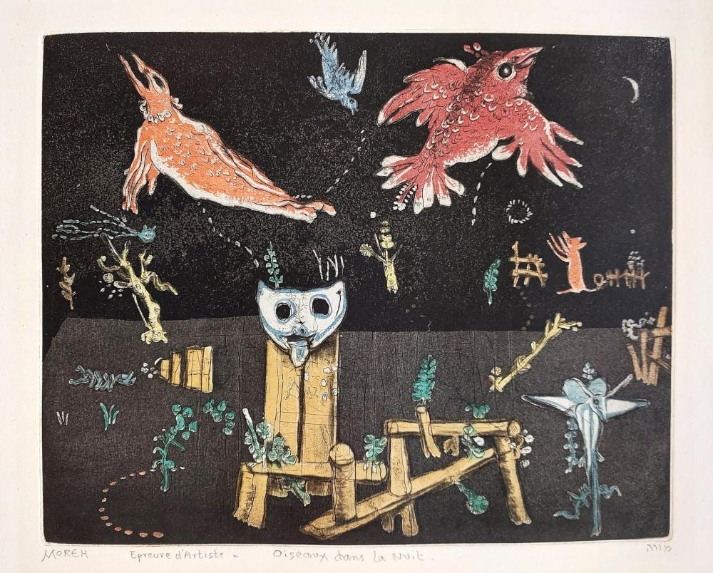 Mordecai Moreh comparable auction result: mordecai moreh french israeli b baghdad iraq 1937