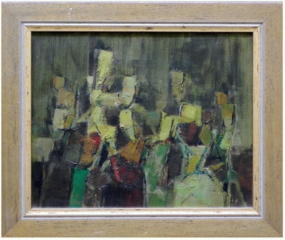 Shlomo Vitkin comparable auction result: shlomo vitkin israeli 1922 2009
