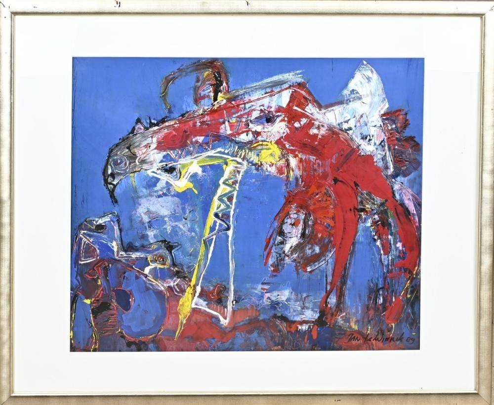 Jan te Wierik comparable auction result: jan te wierik bird of prey