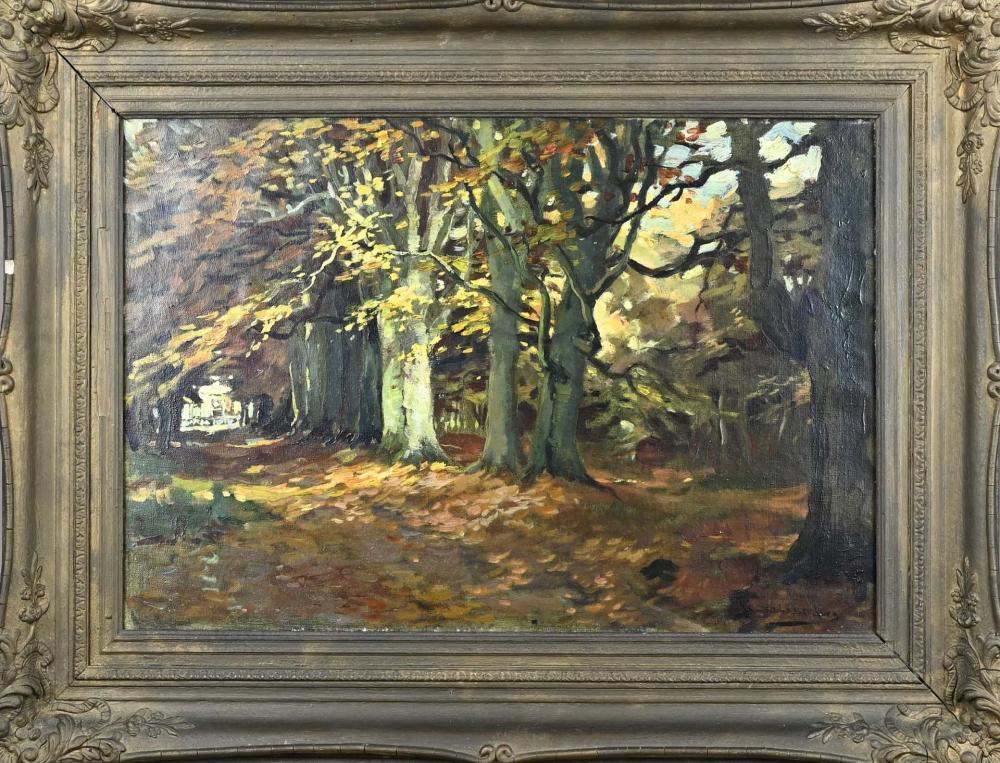 jos lussenburg boslaan with house · Twents Veilinghuis · 2025-01-09 Johannes Lussenburg comparable auction result: jos lussenburg boslaan with house