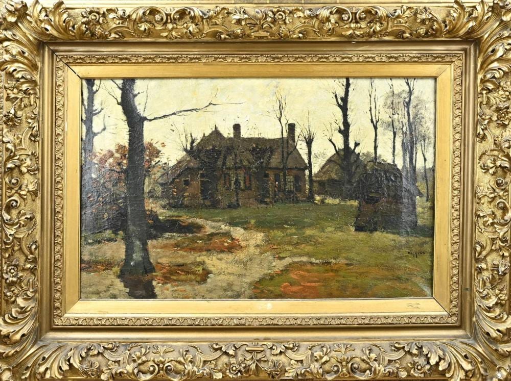 Dirk Wiggers comparable auction result: derk wiggers landscape with farm