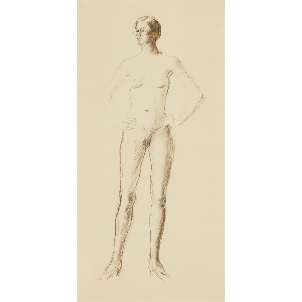 Dora Carrington comparable auction result: dora carrington british 1893 1932