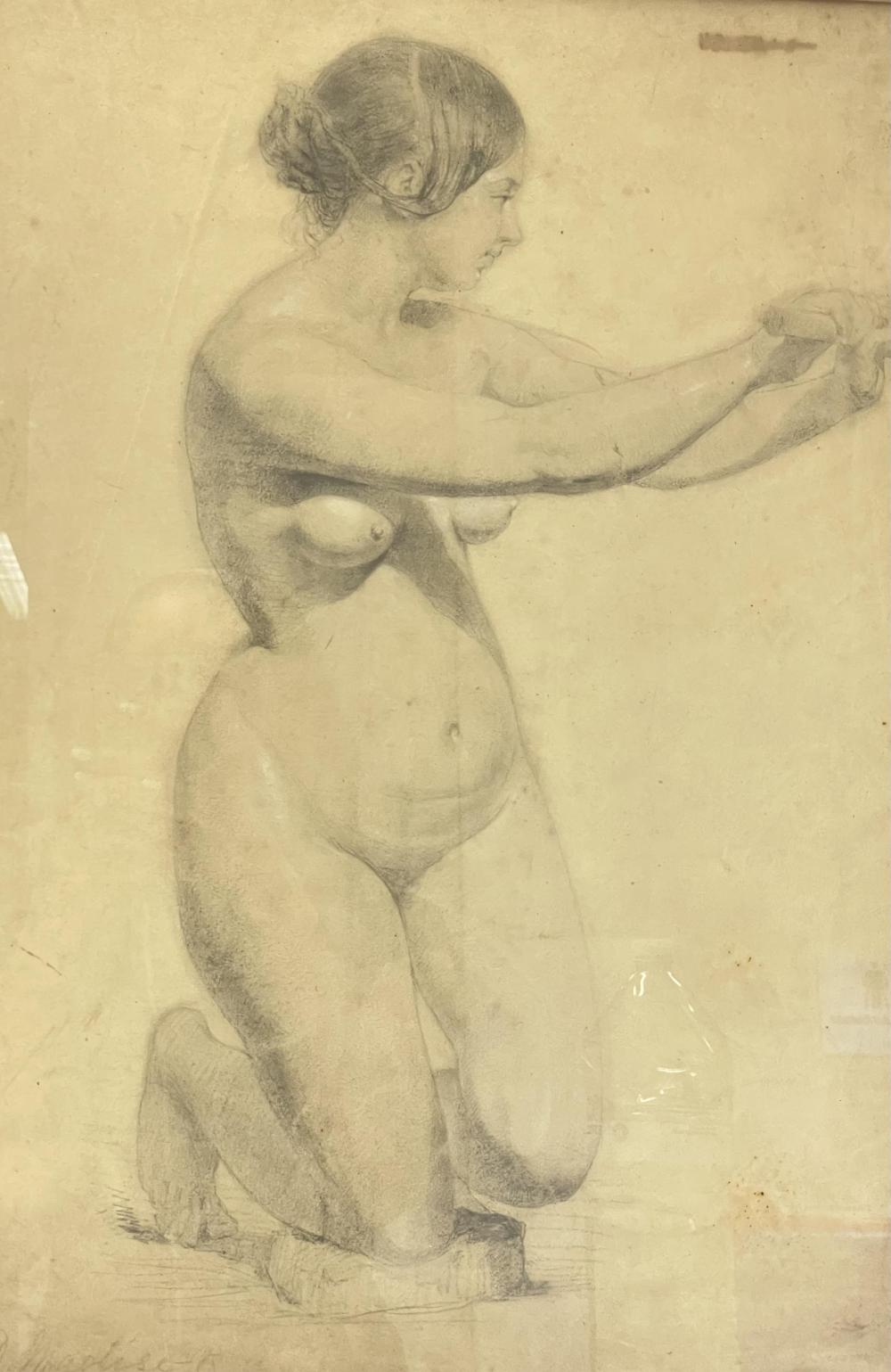 daniel maclise ra ireland 1806 1870 life study pencil on paper · Bargain Hunt Auctions · 2025-01-06 Daniel Maclise comparable auction result: daniel maclise ra ireland 1806 1870 life study pencil on paper