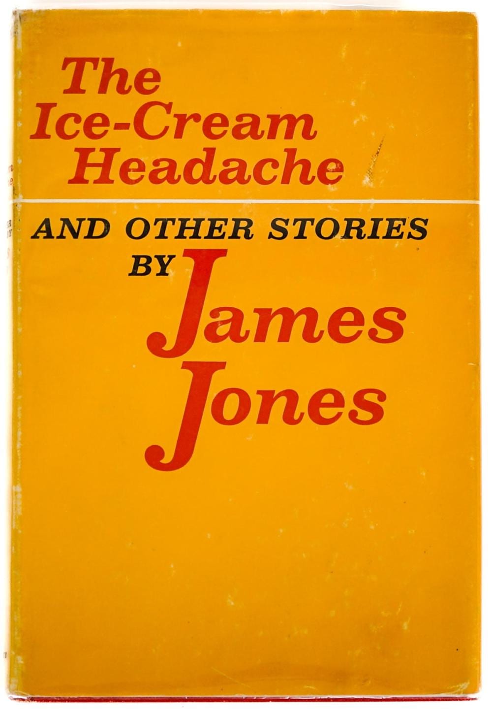James Jones comparable auction result: james jones the ice cream headache 1968 1st 1st
