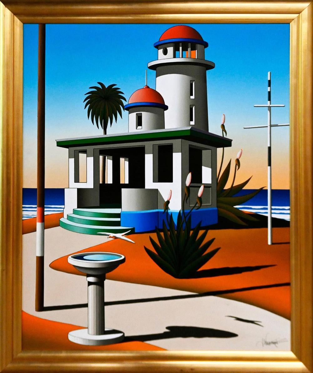 James Willebrant comparable auction result: james willebrant reflections from the globe 1990