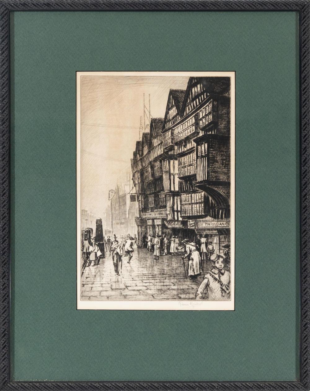 terence henry lambert 1951 london street scene etching 28x18 50 cm frame 49x39 cm · Lawsons · 2025-01-07 Terence Henry Lambert comparable auction result: terence henry lambert 1951 london street scene etching 28x18 50 cm frame 49x39 cm