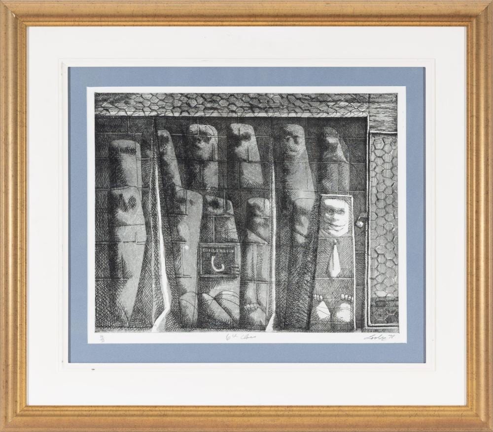 keith looby 1940 6th class bondi etching 40x50 cm frame 72x82 cm · Lawsons · 2025-01-07 Keith Looby comparable auction result: keith looby 1940 6th class bondi etching 40x50 cm frame 72x82 cm