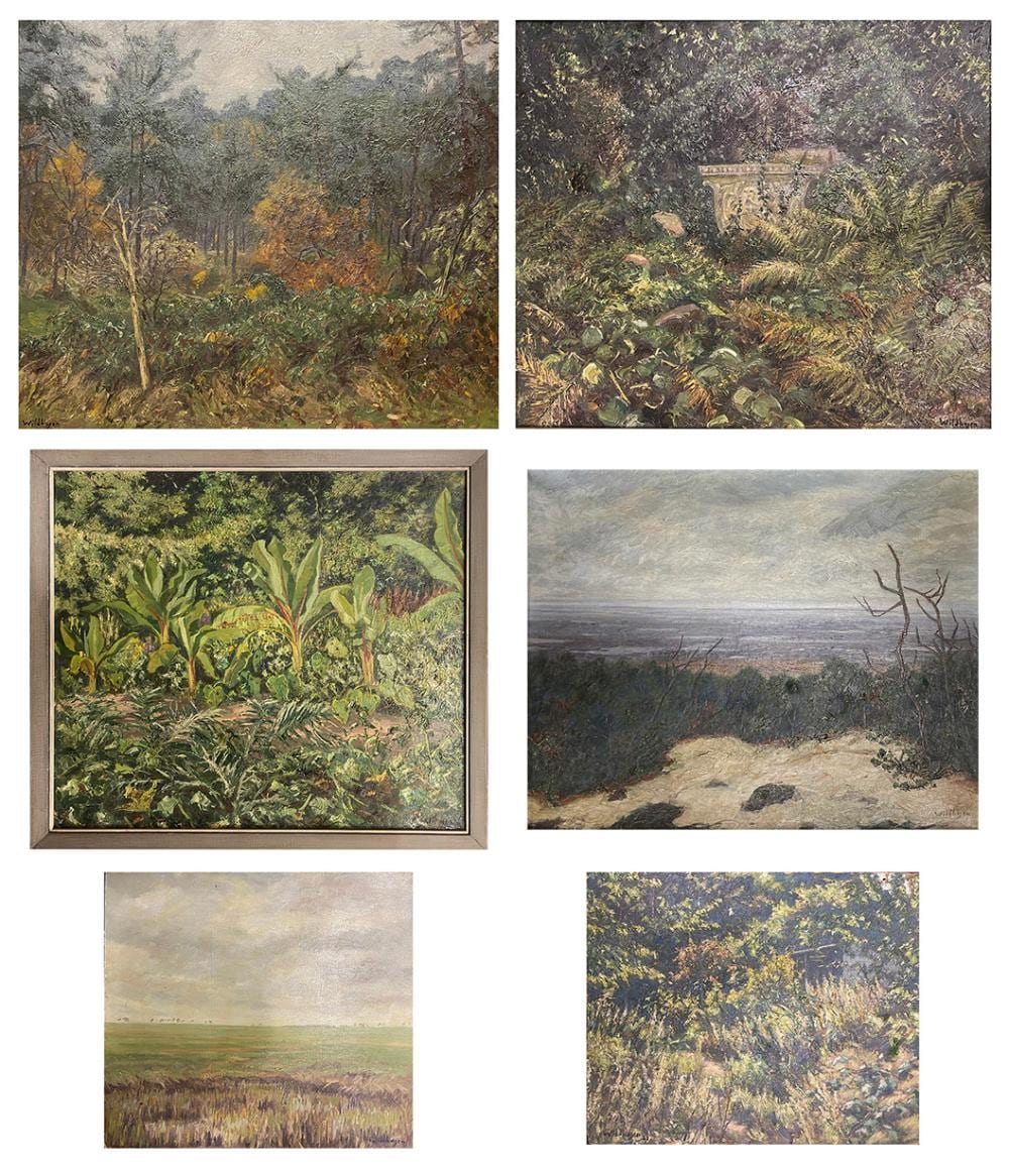 fritz wildhagen 1878 1956 6 gem lde landschaftsdarstellungen alle signiert gro e herbstliche w · Auktionshaus Mars · 2025-02-22 Fritz Wildhagen comparable auction result: fritz wildhagen 1878 1956 6 gem lde landschaftsdarstellungen alle signiert gro e herbstliche w