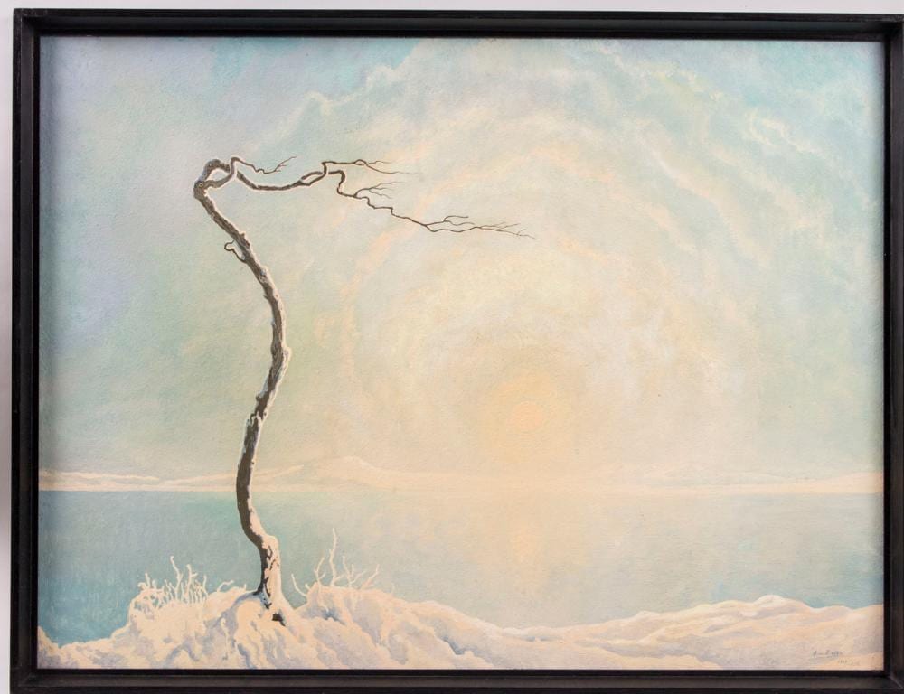 alexander von riesen moskau 1892 1964 berlin vereister baum in wintersonne frozen tree in winter sun 1919 1954 · Auktionshaus Schwab · 2025-01-11 Alexander von Riesen comparable auction result: alexander von riesen moskau 1892 1964 berlin vereister baum in wintersonne frozen tree in winter sun 1919 1954