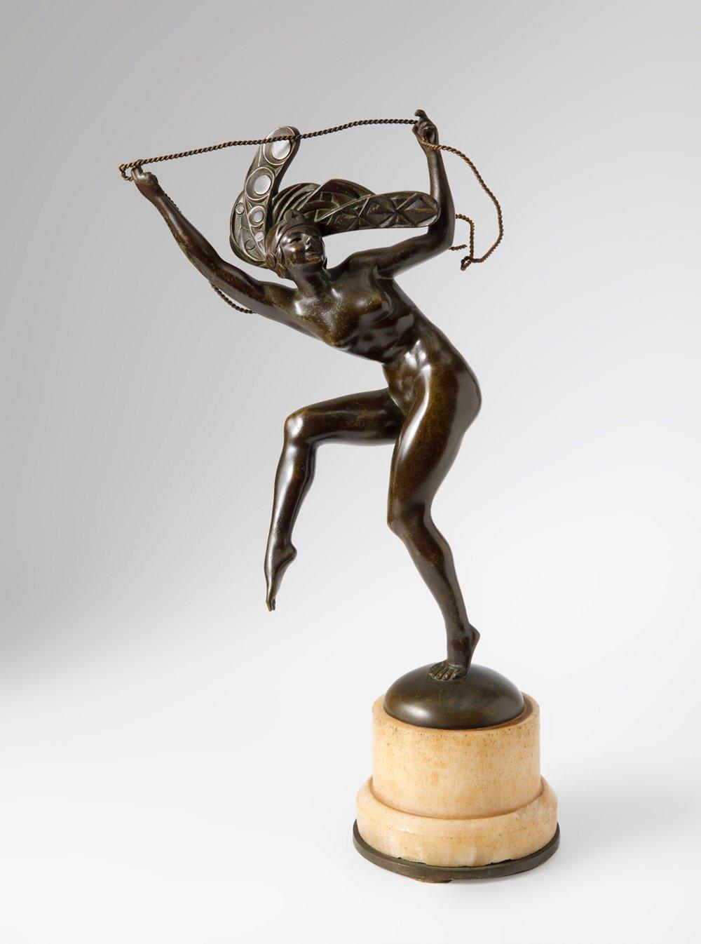 Jean Pierre Morante comparable auction result: jean pierre morante france 1882 1960 ballerina art deco 1920s bronze marble pedestal with chamfering signed