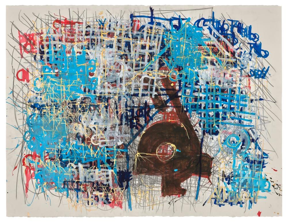 dan miller b 1961 untitled mixed media on paper58 x 45 in · Christie's · 2025-01-22 Dan Miller comparable auction result: dan miller b 1961 untitled mixed media on paper58 x 45 in