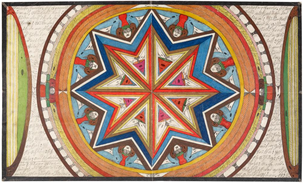 Adolf Wölfli comparable auction result: adolf w lfli 1864 1930 der grosse skt adolf starn the great st adolf
