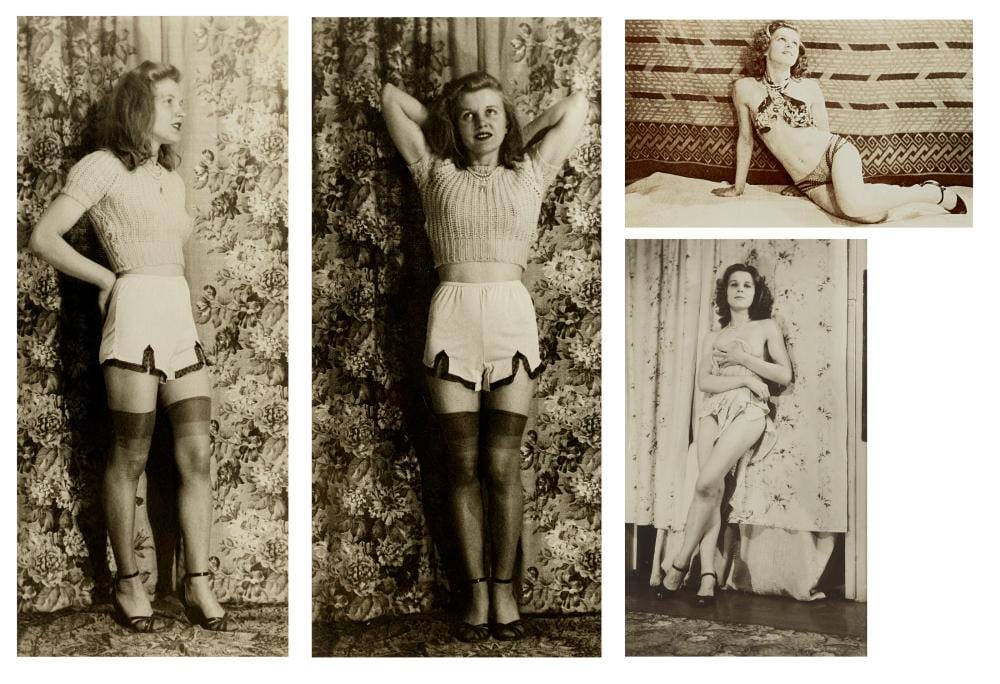Eugene Von Bruenchenhein comparable auction result: eugene von bruenchenhein 1910 1983 untitled four portraits of marie e