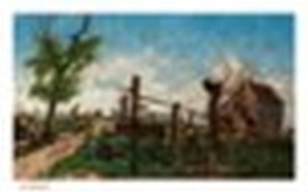 Joseph Decker comparable auction result: joseph decker 1853 1924 farmhouseoil on canvas18 x 30 in 45 7 x 76 2 cm