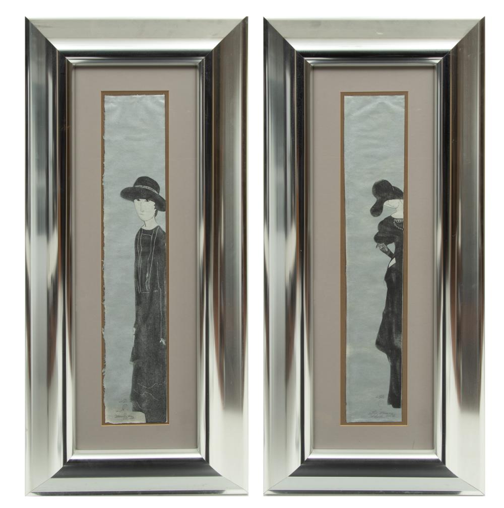 stephen white american b 1939 woodblock prints 1975 h 33 5 w 6 5 2 pcs · DuMouchelles · 2025-01-16 Stephen White comparable auction result: stephen white american b 1939 woodblock prints 1975 h 33 5 w 6 5 2 pcs
