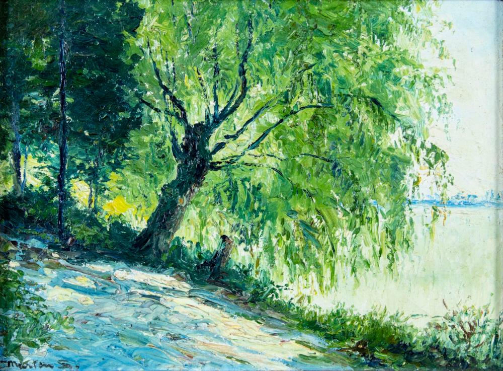 karl mattern ia ks 1892 1969 oil painting · Broward Auction Gallery LLC · 2025-02-09 Karl Mattern comparable auction result: karl mattern ia ks 1892 1969 oil painting