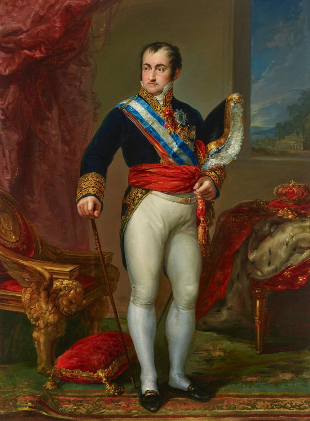 Vicente López y Portaña comparable auction result: vicente l pez y porta a valencia 1772 1850 madrid king ferdinand vii of