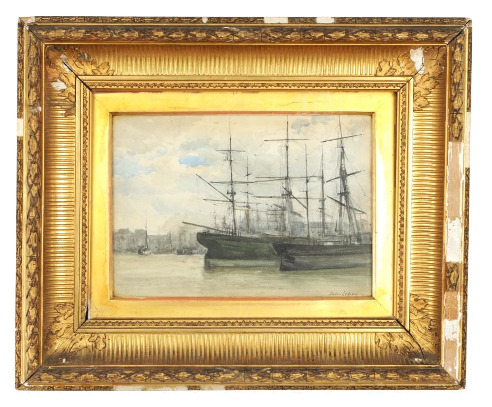 jules lessore 1849 1892 oil on oak panel · Hutchinson Scott Limited · 2025-01-23 Jules Lessore comparable auction result: jules lessore 1849 1892 oil on oak panel