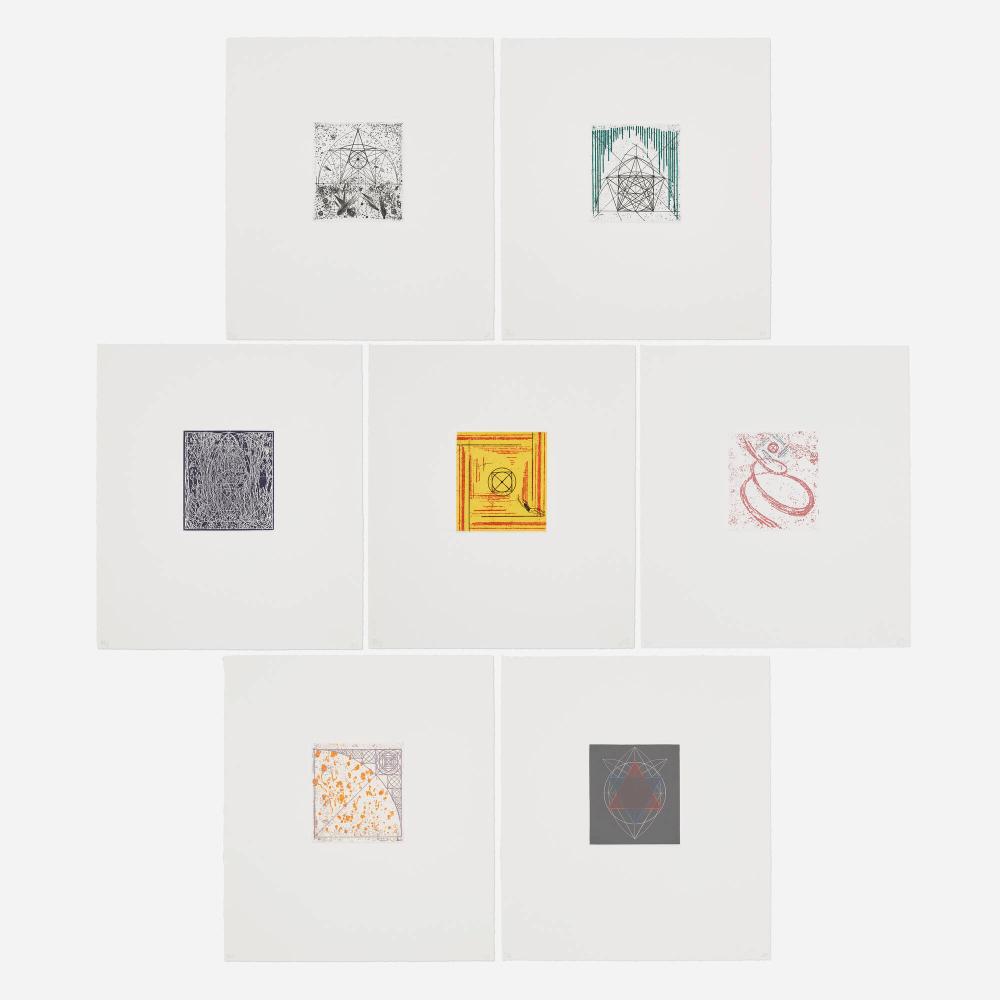Alan Saret comparable auction result: alan saret stars in the sacred ground