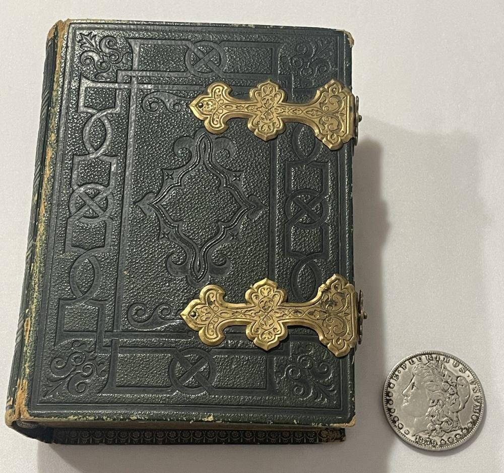 Antique c. 1890 Victorian Photo Album w/ 52 Photographs (CDV's, Tintypes, Photographs, Some Identified) sold by One Source Auctions, lot 316 — auction record photograph