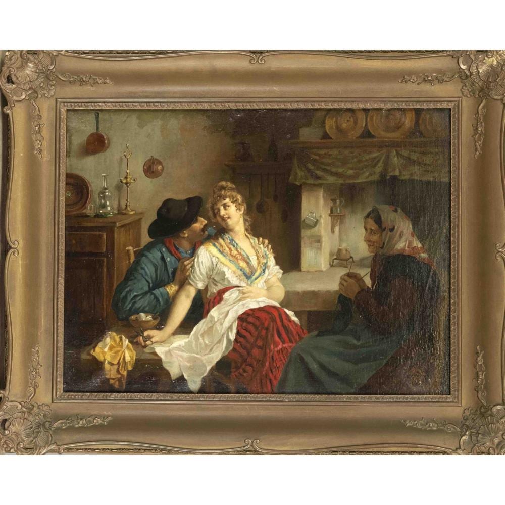 ernst anders 1845 1911 a coupl · Historia Auctionata · 2025-01-28 Ernst Anders comparable auction result: ernst anders 1845 1911 a coupl