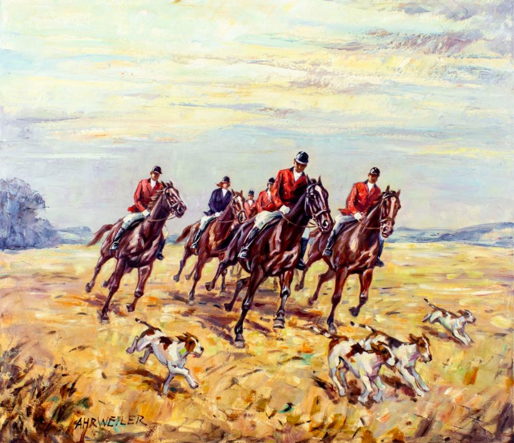 wilhelm p ahrweiler german 1905 1987 oil painting · Broward Auction Gallery LLC · 2025-02-16 Willy Ahrweiler comparable auction result: wilhelm p ahrweiler german 1905 1987 oil painting
