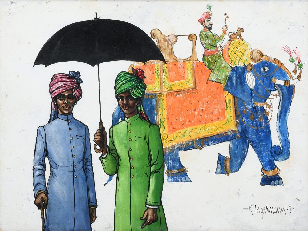 Keith Ingermann comparable auction result: keith ingermann the painted wall painting