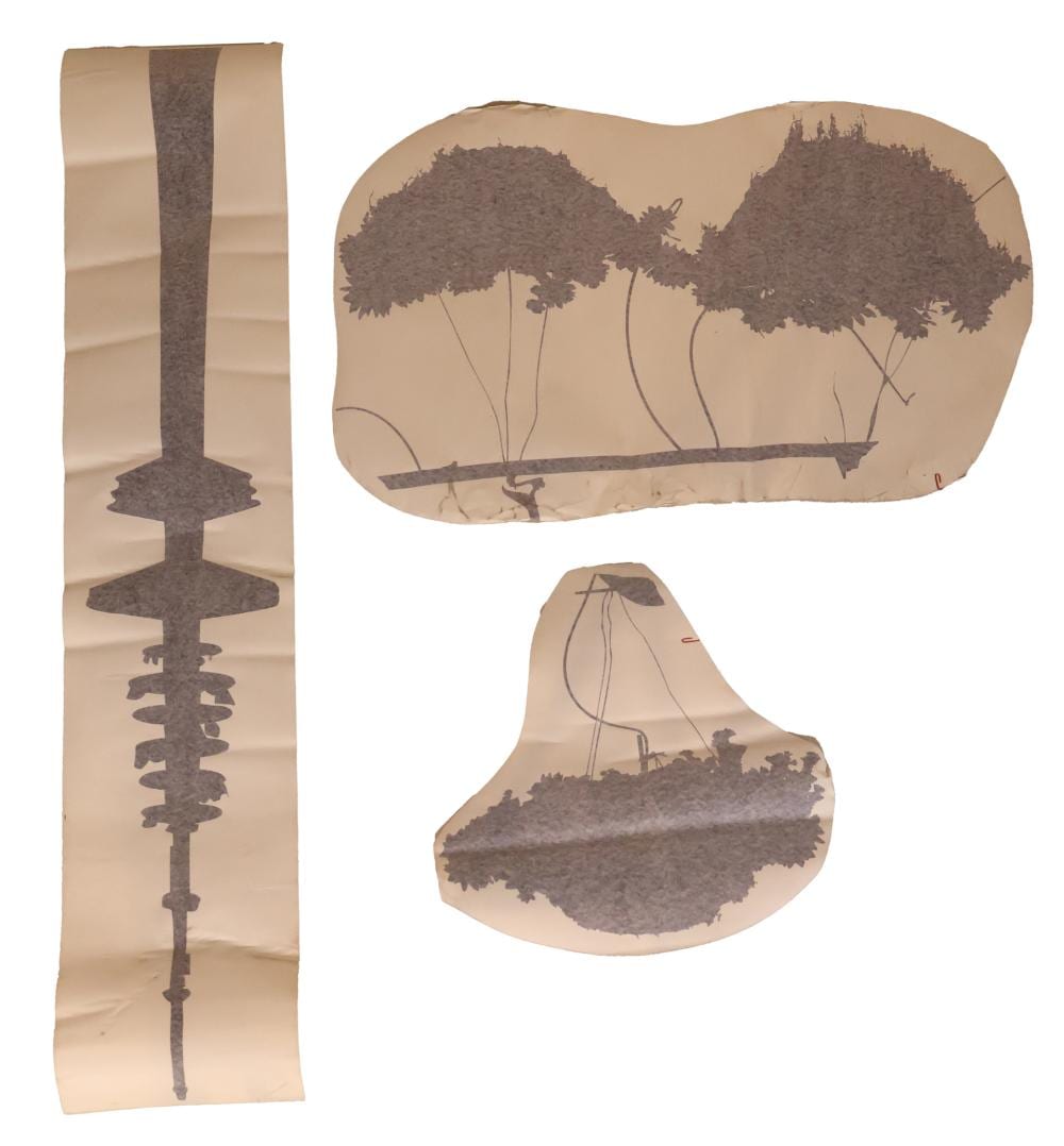 Glen Rubsamen comparable auction result: glen rubsamen american 1959 funkturm fern bar 3 vinyl decals