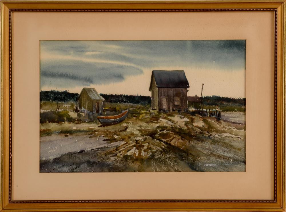 George Carpenter comparable auction result: george carpenter watercolor