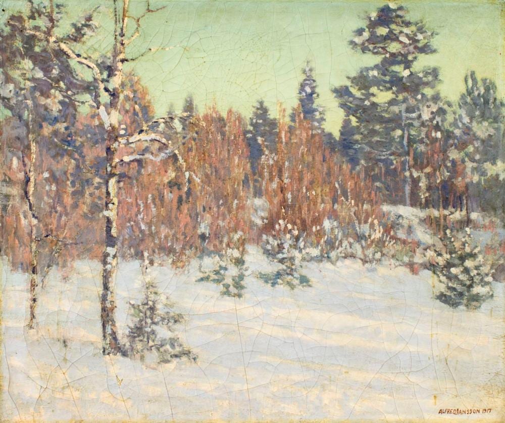Alfred Jansson comparable auction result: alfred jansson il sweden 1863 1931 oil painting antique
