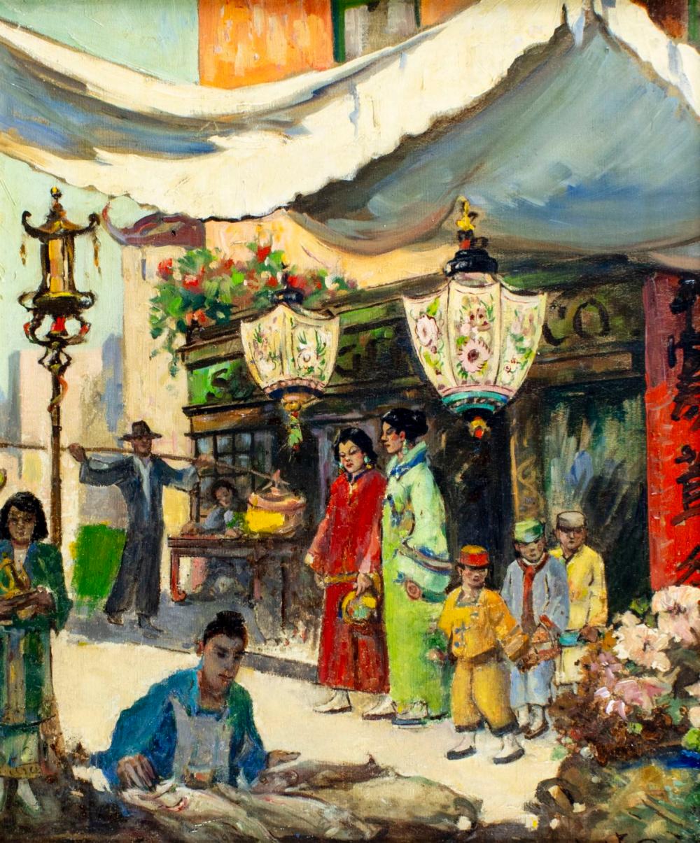 David Schwartz (KY,CA,1879-1969) oil painting sold by Broward Auction Gallery LLC, lot 511 — auction record photograph