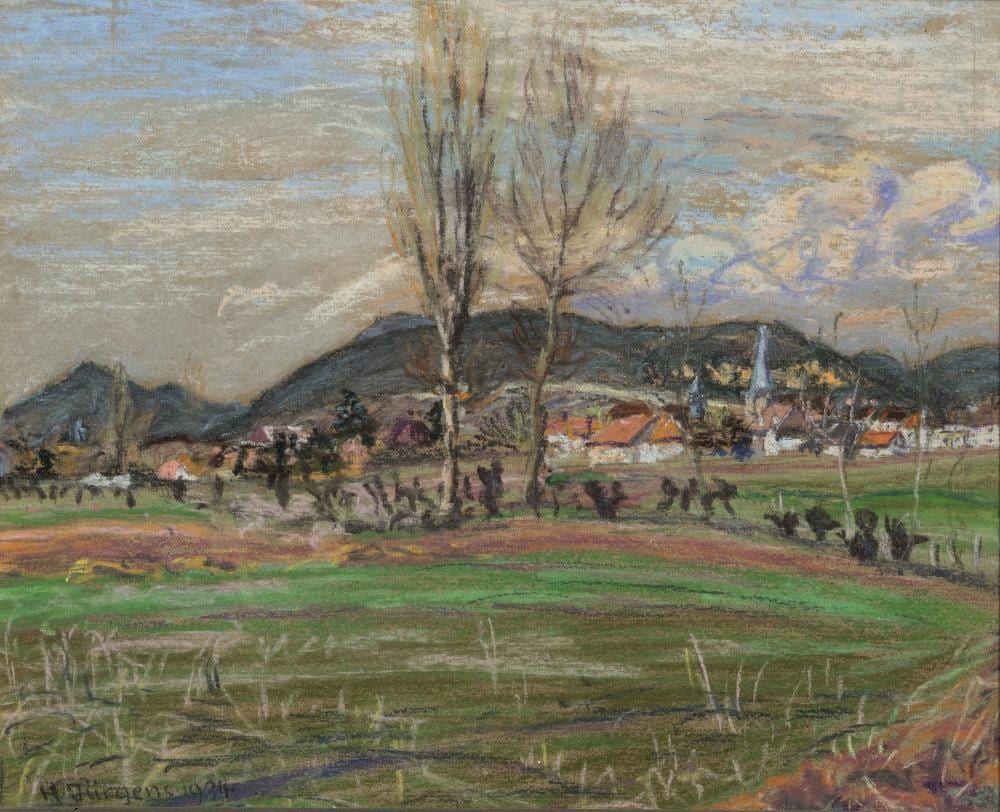 Hermann Jürgens comparable auction result: hermann j rgens 1914 heidelberg 1967 godramstein