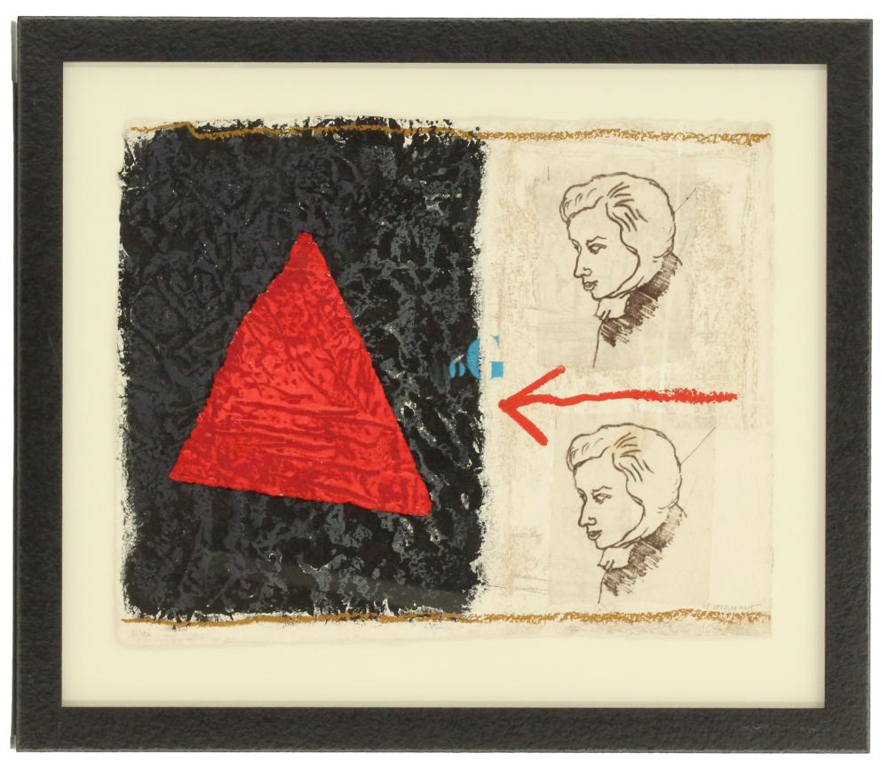 James Coignard (1925-2008) French, Carborundum Etching on Paper sold by Sarasota Estate Auction, lot 853 — auction record photograph