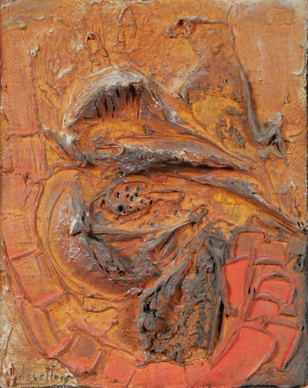 Franco Assetto comparable auction result: franco assetto mixed media painting
