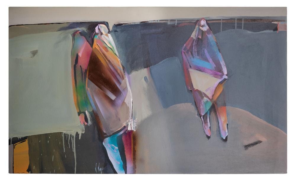 Veloy Joseph Vigil comparable auction result: veloy joseph vigil american 1931 1997 dancing rain oil on canvas