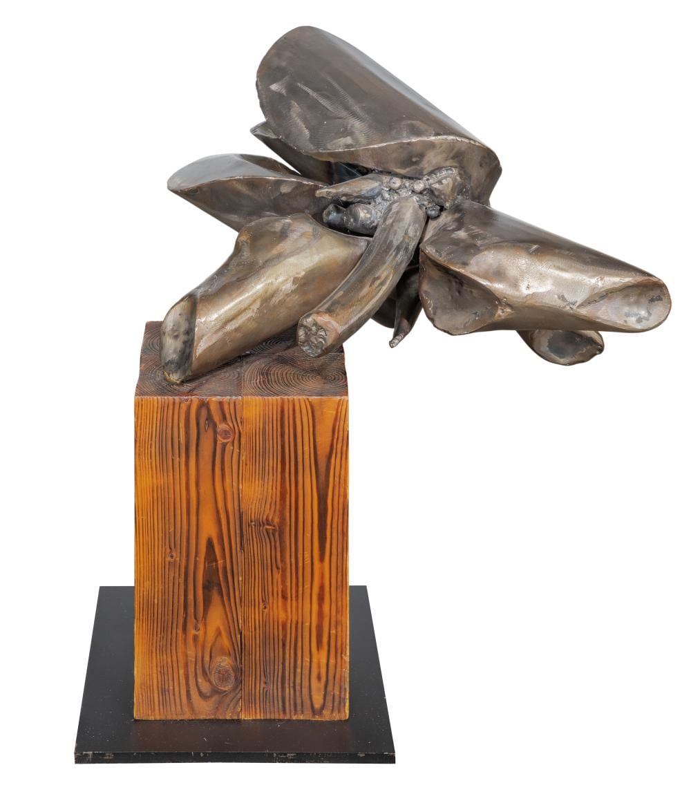 Ted Gall comparable auction result: ted gall american b 1941 steel sculpture