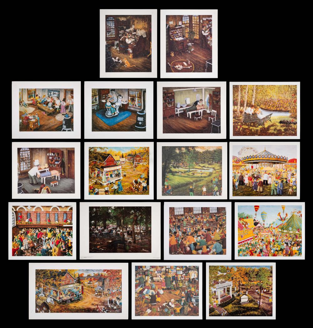 lot of 16 gerald nees prints 1 oldrich blazicek · Direct Auction Galleries, Inc. · 2025-01-18 Gerald Nees comparable auction result: lot of 16 gerald nees prints 1 oldrich blazicek