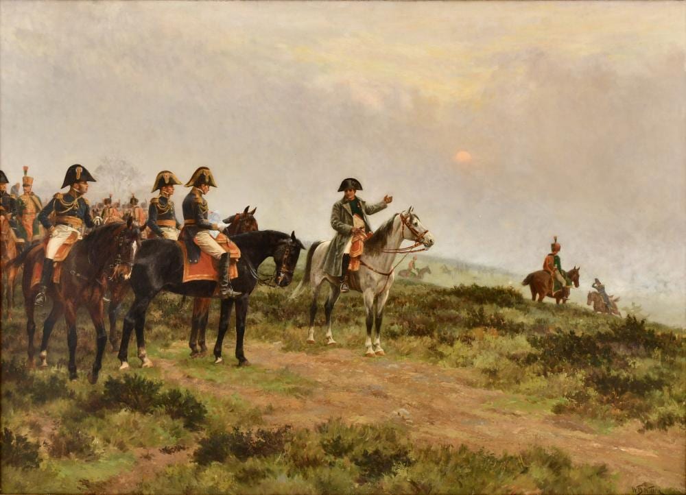 William Barnes Wollen comparable auction result: william barnes wollen british 1857 1936 napoleon and his generals