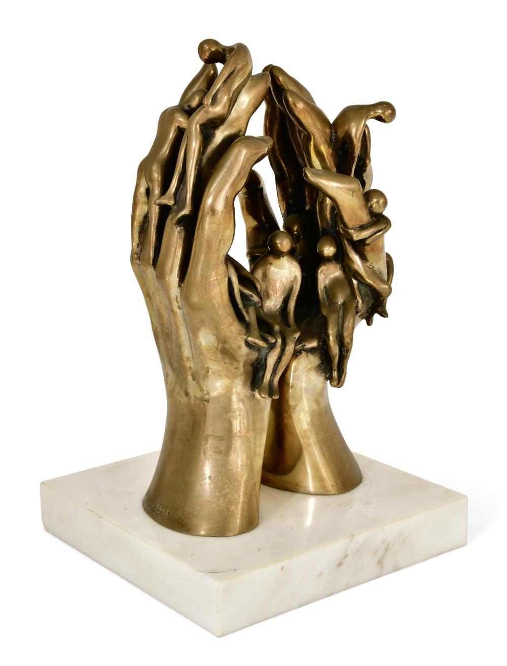 arthur marshak american b 1927 with these hands · Fontaine's Auction Gallery · 2025-02-02 Arthur Marshak comparable auction result: arthur marshak american b 1927 with these hands