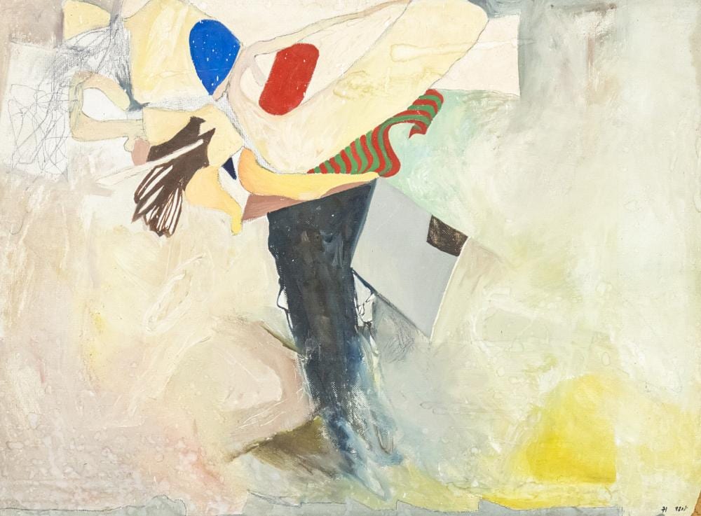 Yocheved Weinfeld comparable auction result: yocheved weinfeld b 1947 oil on masonite 1971
