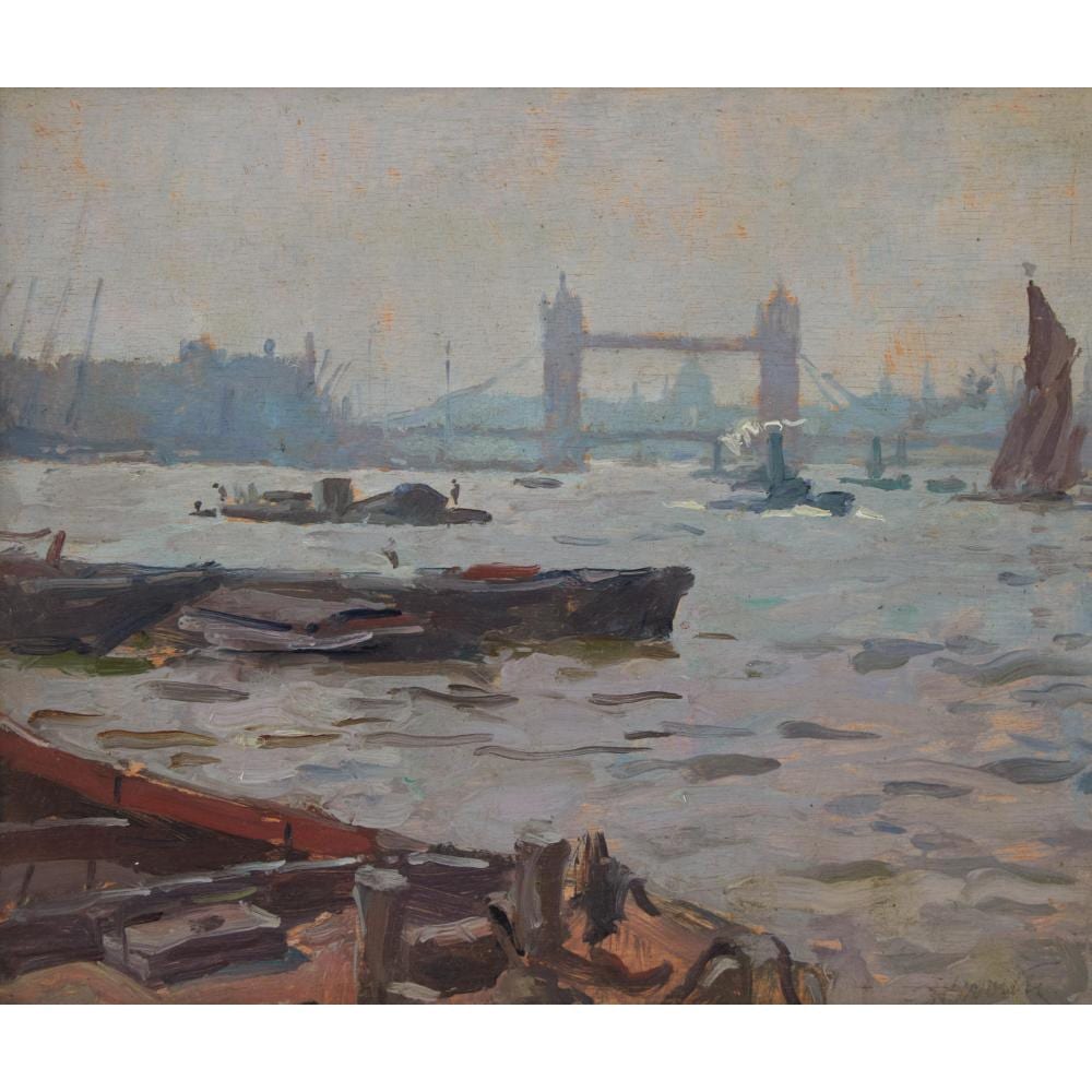 Hendrik Jan Wolter comparable auction result: hendrik jan wolter 1873 1952 the tower bridge london