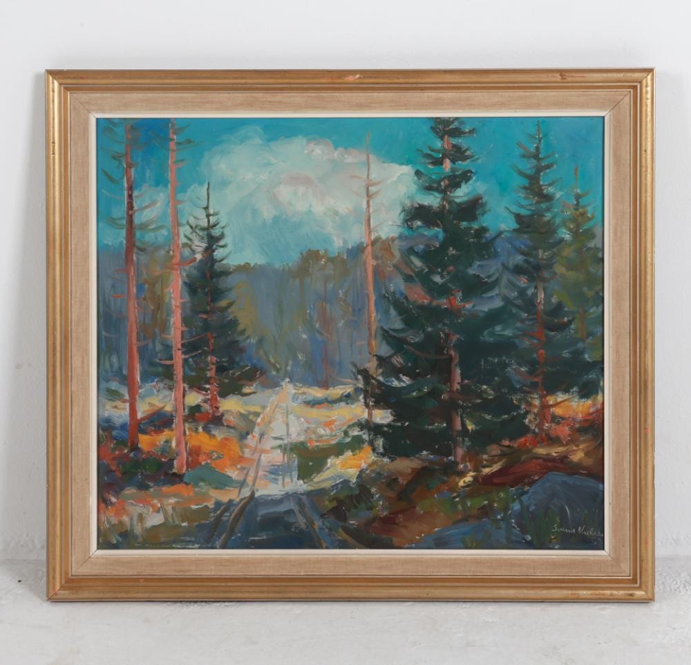 Svend Christian Nielsen comparable auction result: svend nielsen denmark 1908 1983 landscape o c
