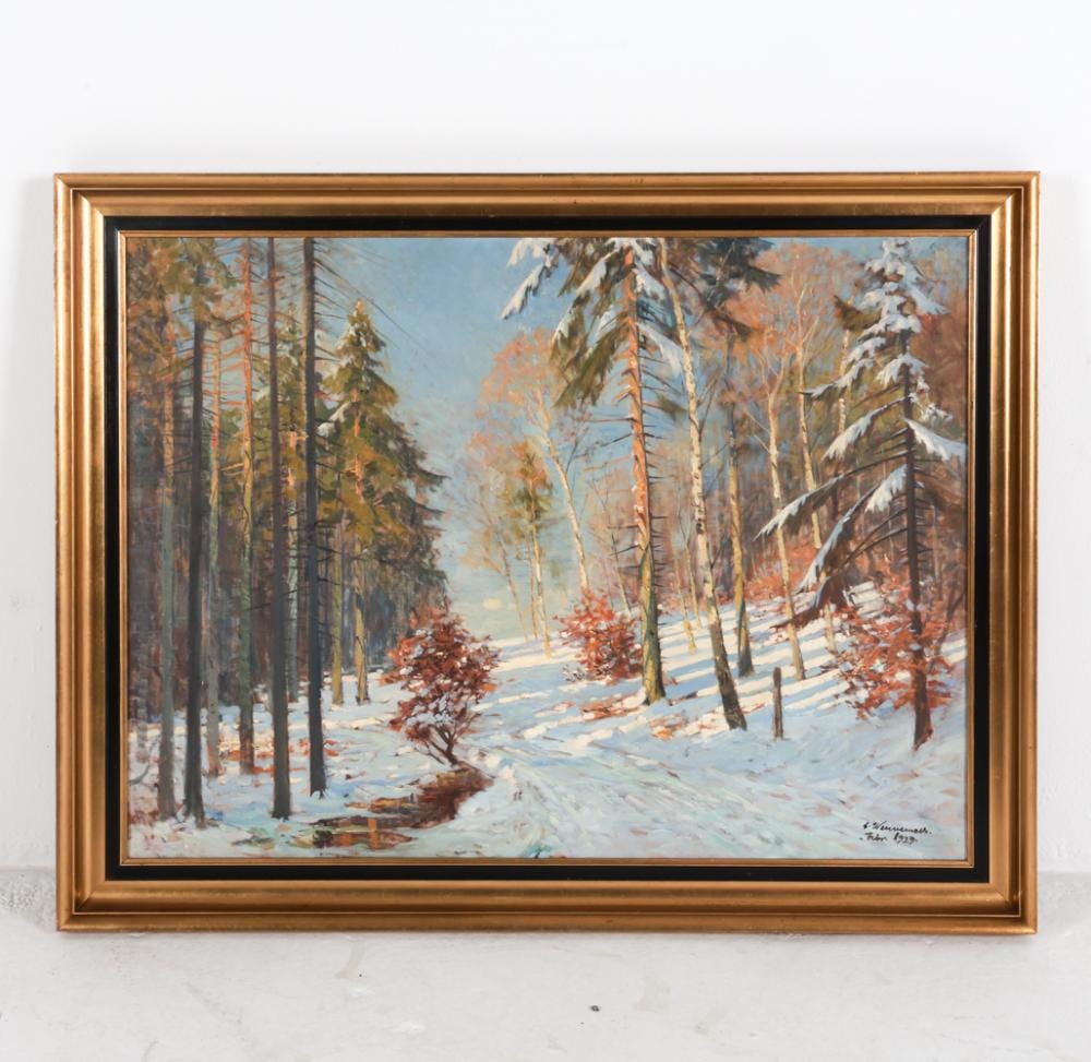 Carl Wennemoes comparable auction result: carl wennemoes denmark 1891 1968 landscape o c