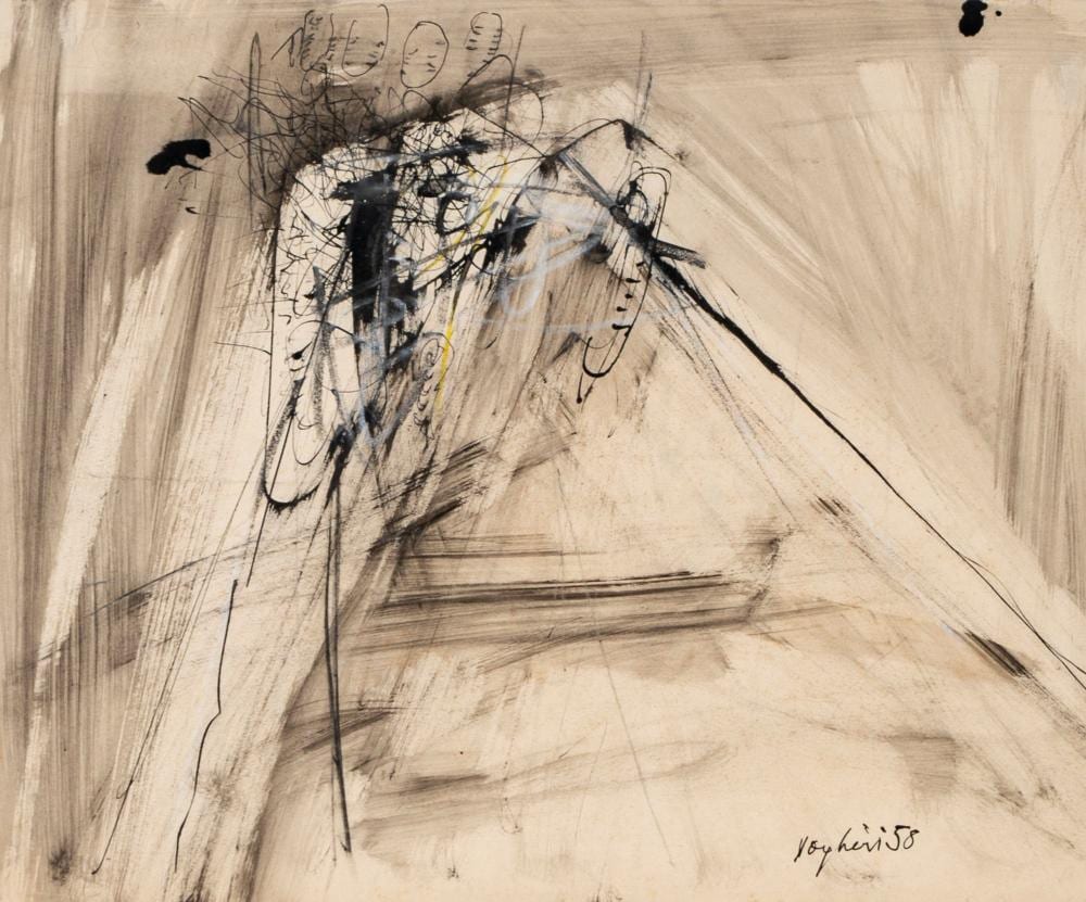 Tino Vaglieri comparable auction result: tino vaglieri untitled