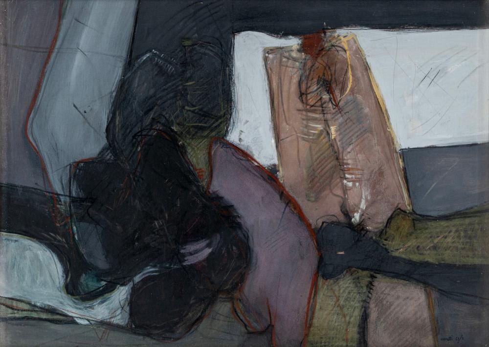 Mino Ceretti comparable auction result: mino ceretti untitled