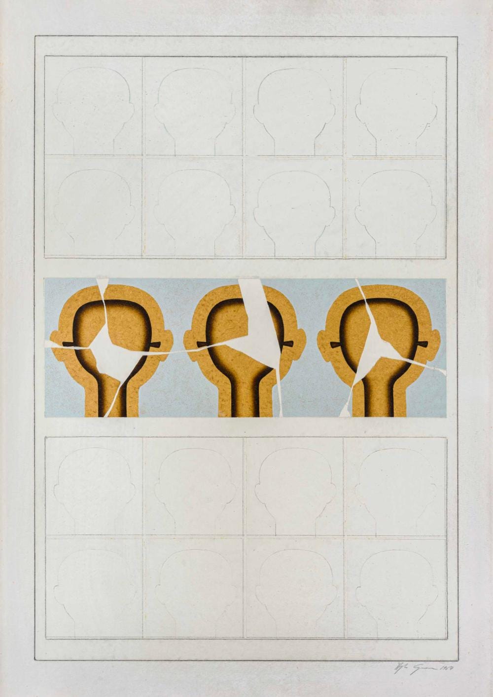 Angelo Cagnone comparable auction result: angelo cagnone untitled