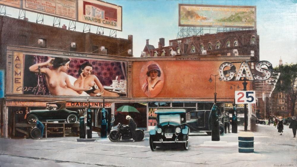 Guy Johnson comparable auction result: guy johnson american b 1927 billboard 1974