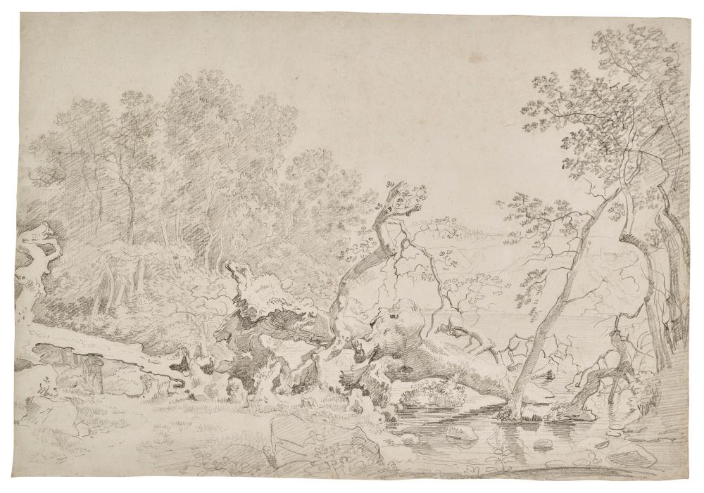 carlo labruzzi rome 1748 1817 landscape with fallen trees near a lake b · Christie's · 2025-02-04 Carlo Labruzzi comparable auction result: carlo labruzzi rome 1748 1817 landscape with fallen trees near a lake b